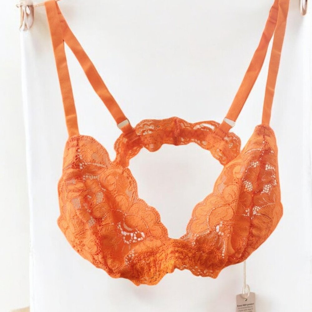 NWT Hah Chi Bralittle in Burnt Orange - by We are HaH- Free people brand - Picture 2 of 5